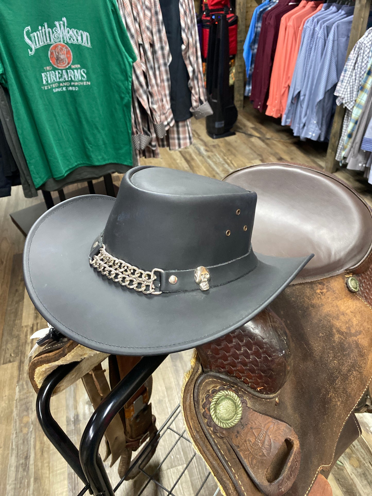 Skeleton Tuff Cowboy Hat