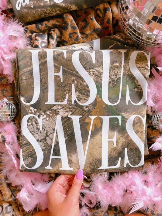 Jesus Saves Tee 