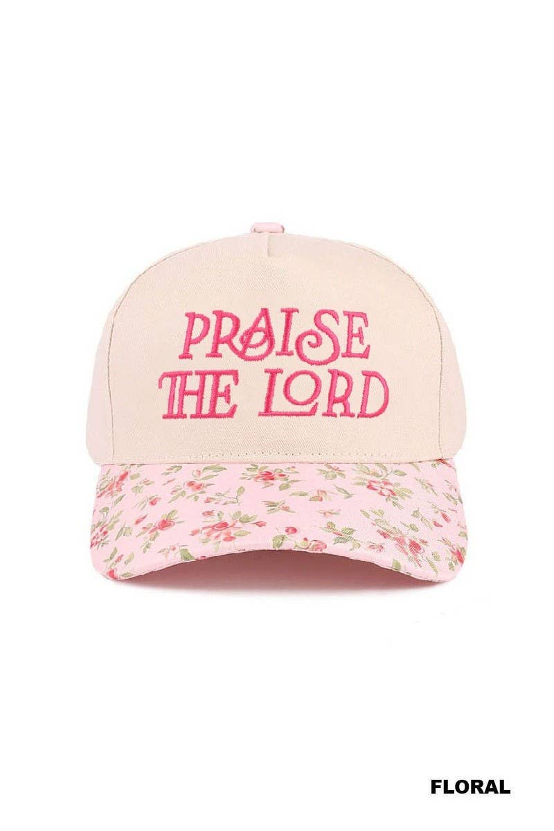 Praise The Lord Two Tone Cotton Hat