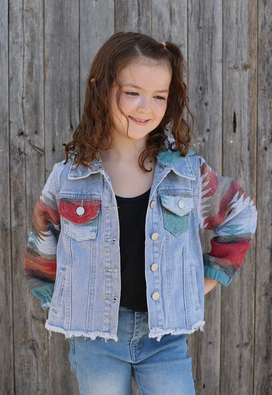 Kids Ranchy Aztec Hoodie