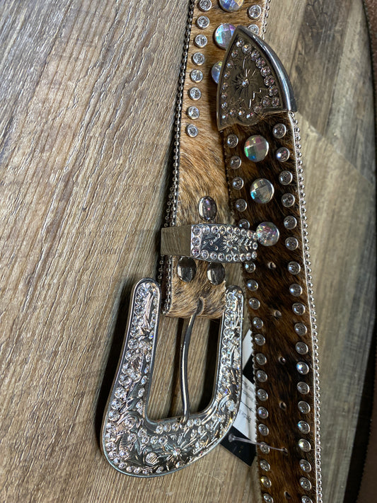 Ariat Cowhide Women’s Bling Belt XL