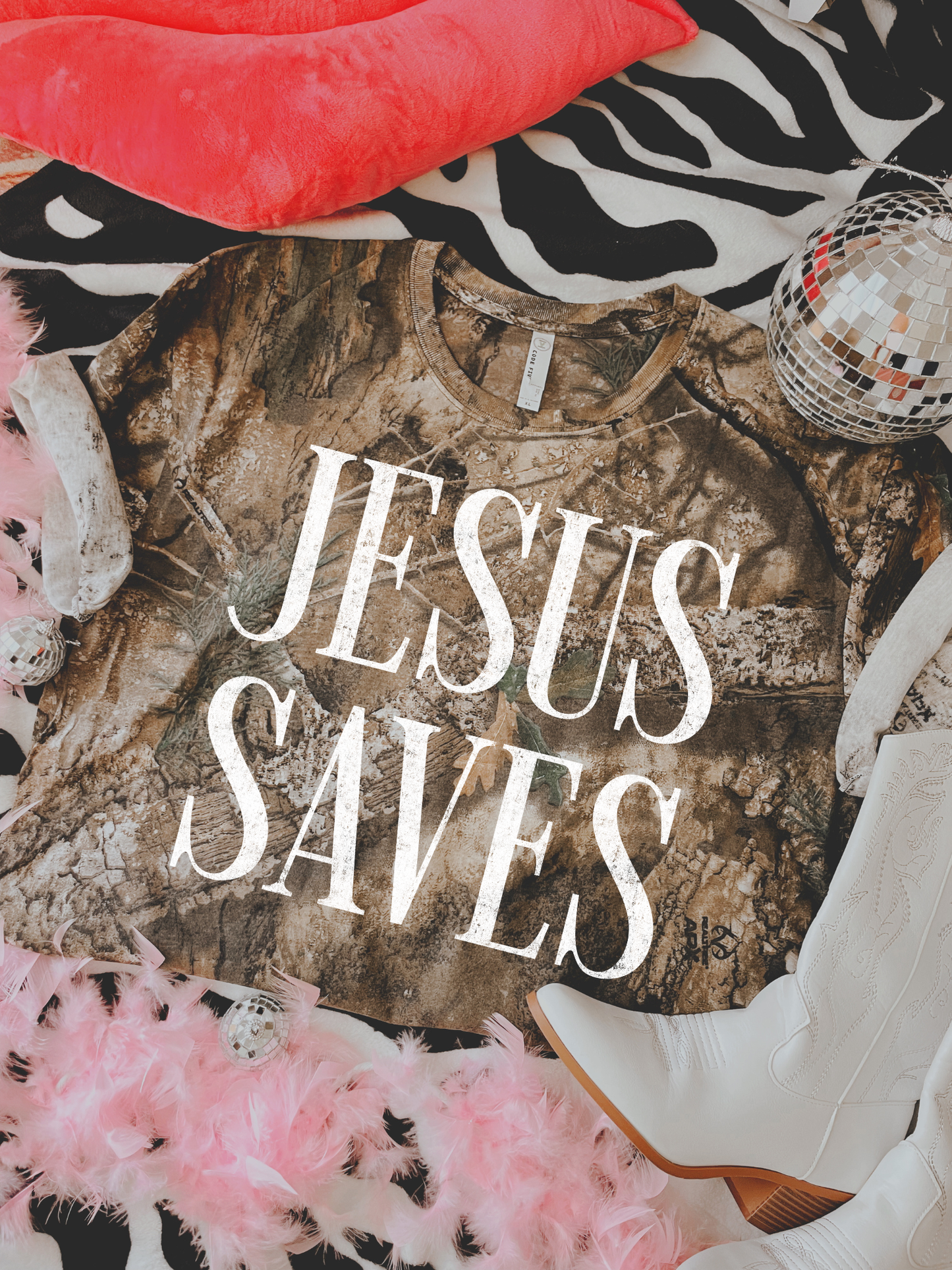 Jesus Saves Tee 