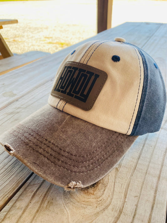 HOWDY Distressed Cap