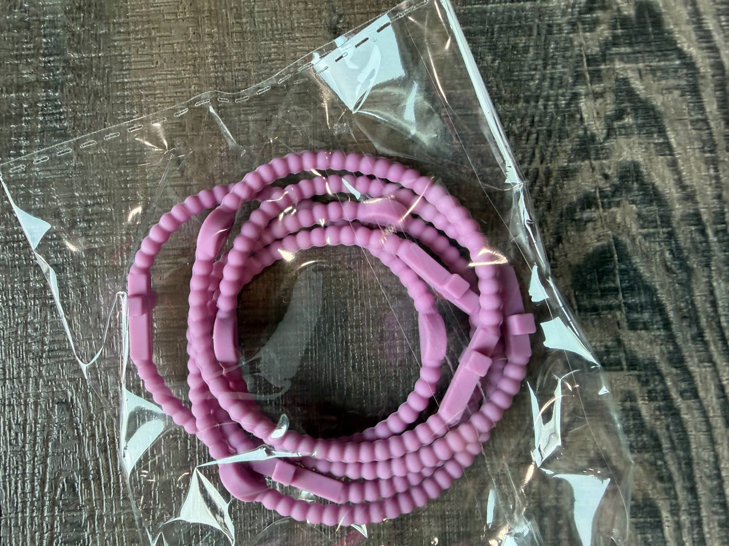 Silicone Cross Bracelet Set of 5