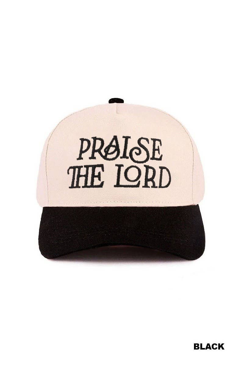 Praise The Lord Two Tone Cotton Hat