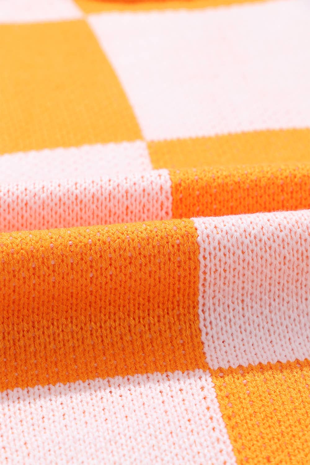 Tennessee Checker Reverse Seam Crewneck Sweater