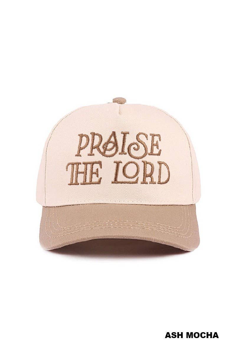 Praise The Lord Two Tone Cotton Hat