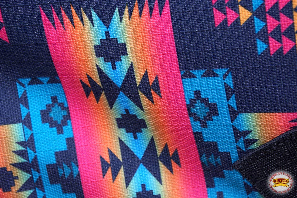 1200D Ripstop Waterproof Turnout Winter Horse Blanket Zig Zag