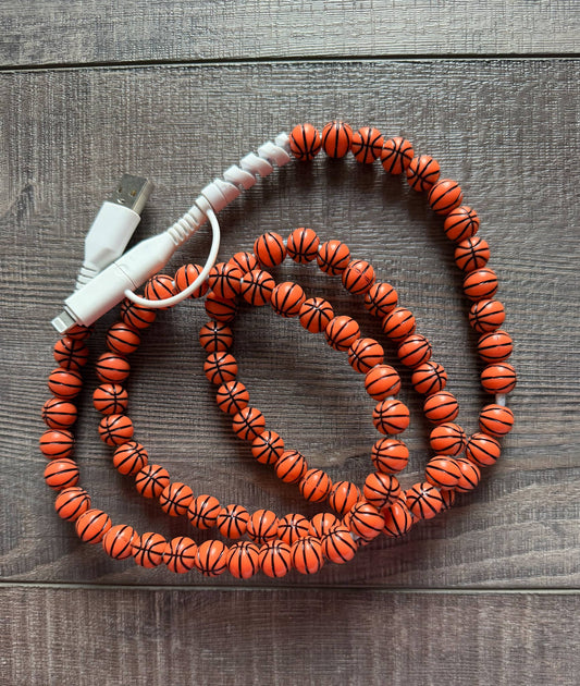 Sports Ball Phone Cord with Lightening and USB-C