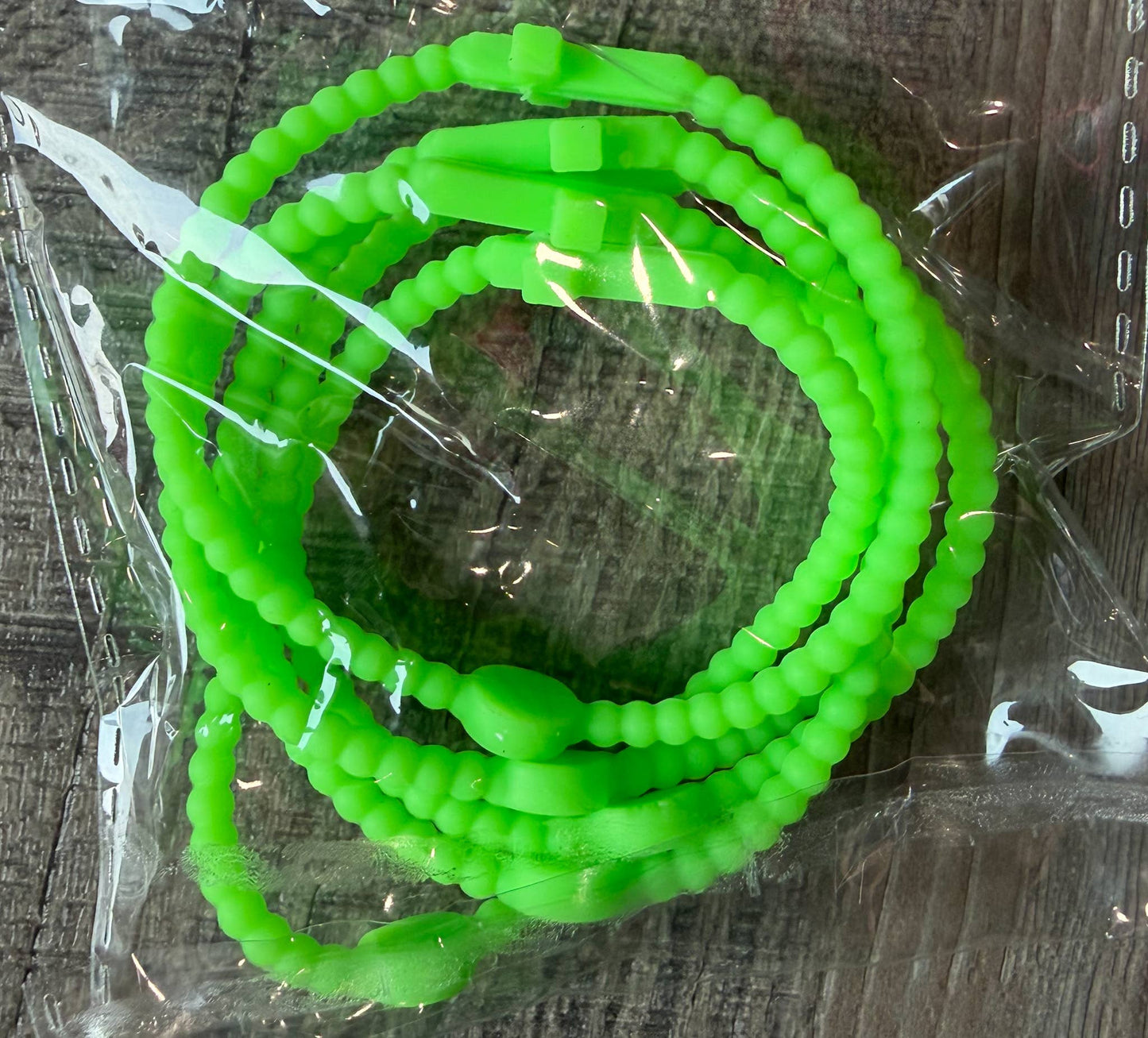 Silicone Cross Bracelet Set of 5