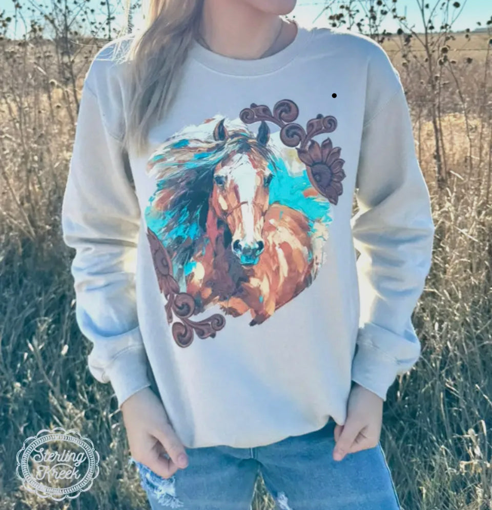 Painted Pony Sweatshirt