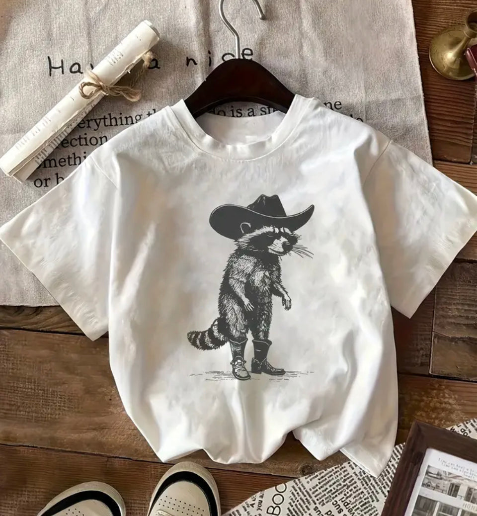 The Rodeo Raccoon Tee