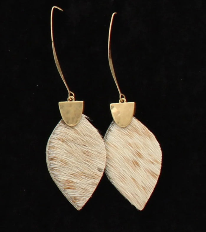 Blazin Roxx Cowhide Earrings