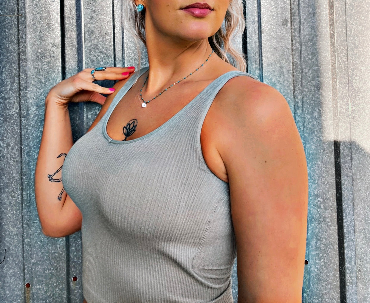 Green Dessert Cropped Cami