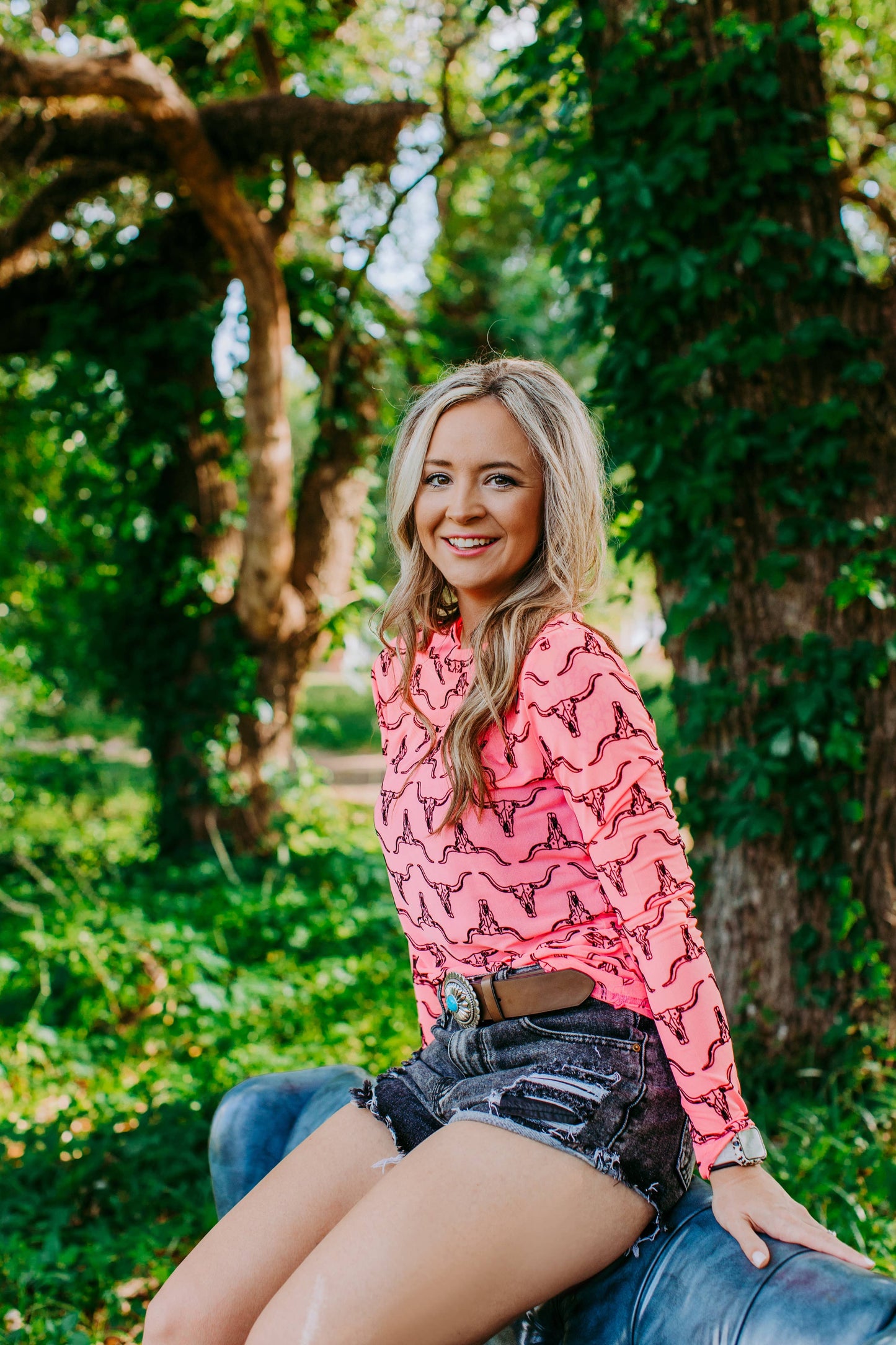 Ropers Baby Pink Mesh Long Sleeve