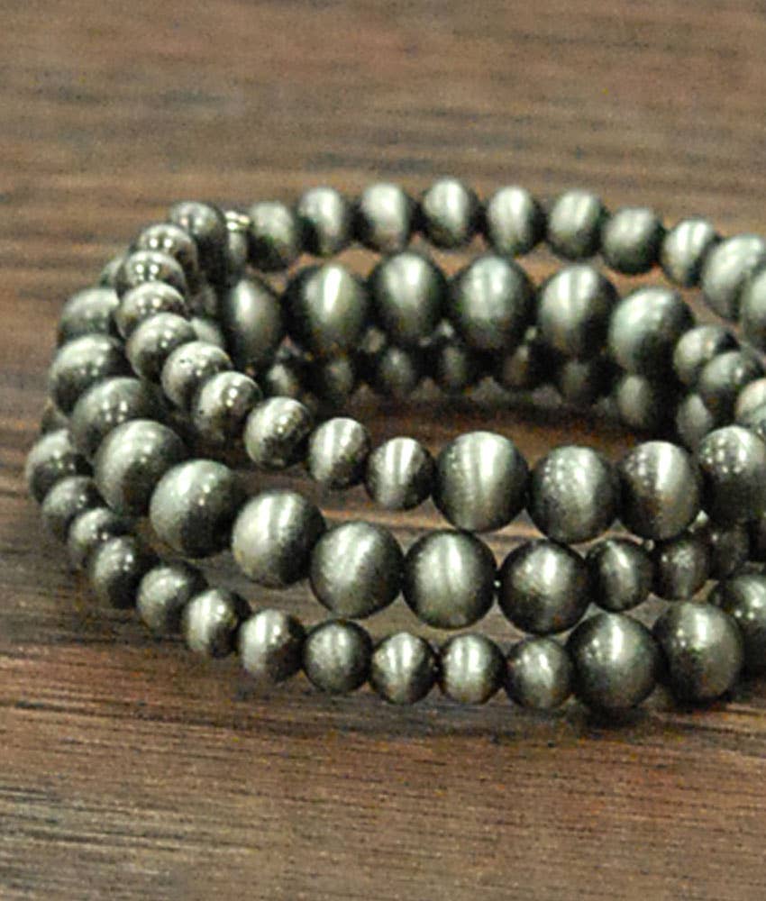 Handmade Navajo Peal Beads Wrap Bracelet