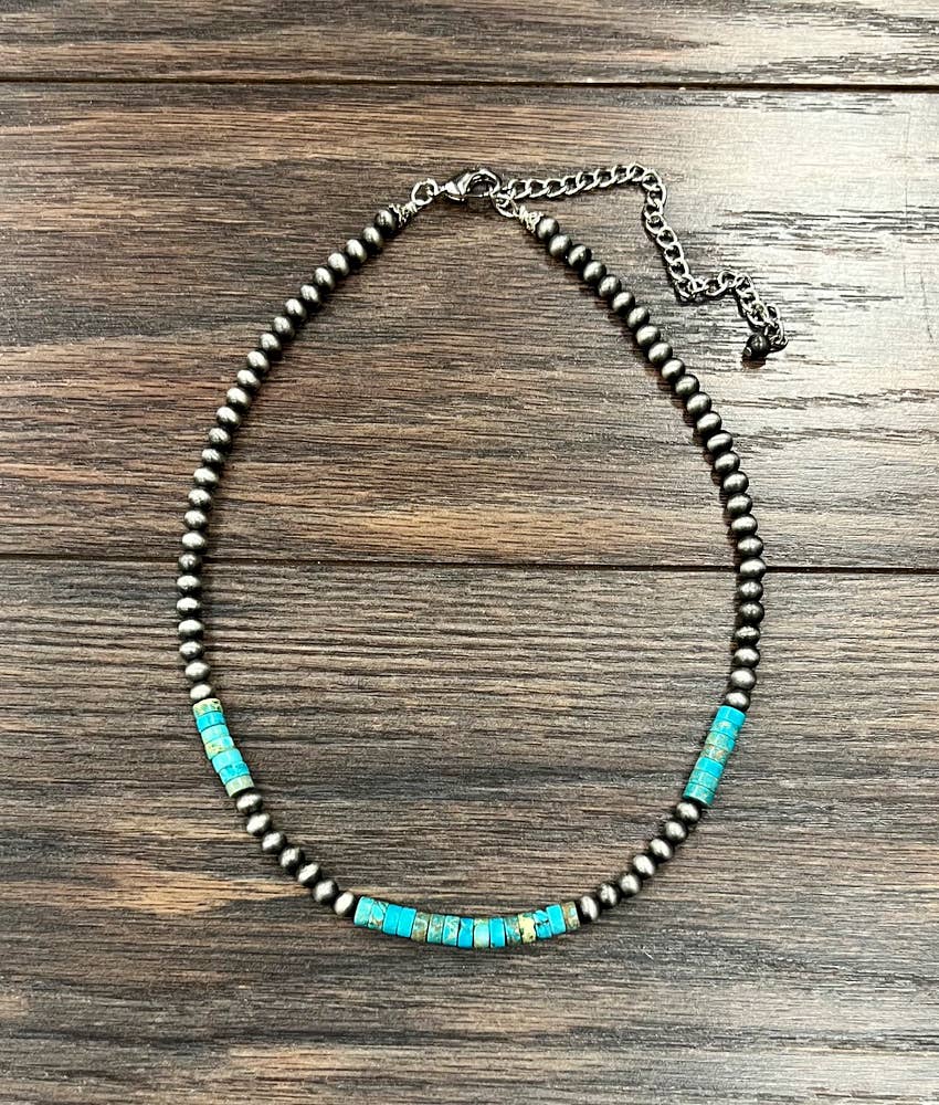 Stacker Handmade Navajo Gemstone Necklace