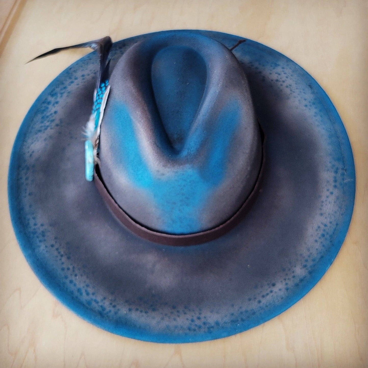 CUSTOM Hand-Painted Cowgirl Western Boho Hat